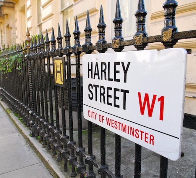 Harley Street Sign