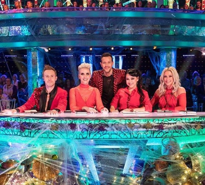 Claire Richards and Steps Band Mates on Strictly Panel